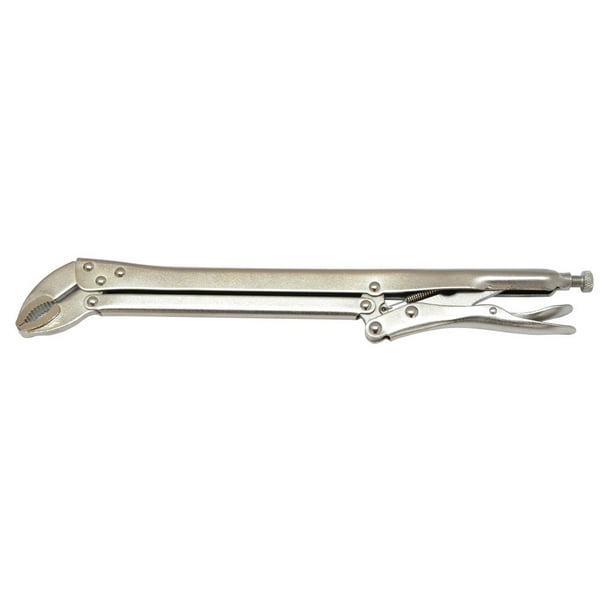 Details about / 3pc 15/" Extra Long Nose Locking Pliers Mole Grips Straight 45 90 Degree Bend